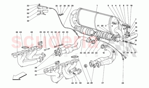Part Diagram for Ferrari 145519