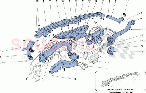 Part Diagram for Ferrari 85906800