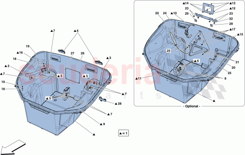 Part Diagram for Ferrari 87737000