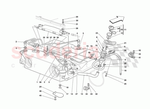 Part Diagram for Ferrari 182265