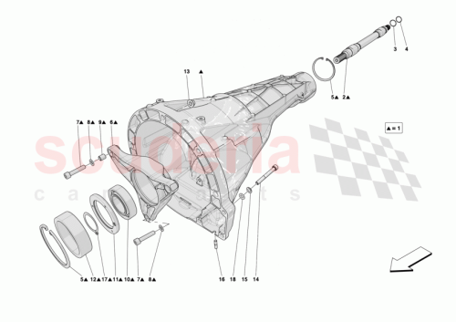 Part Diagram for Ferrari 014306624