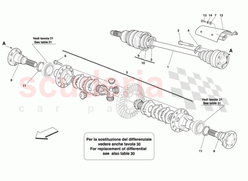Part Diagram for Ferrari 183909