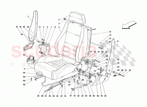Part Diagram for Ferrari 14441327