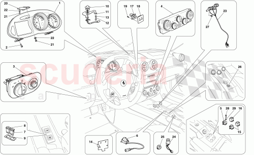 Part Diagram for Ferrari 210982