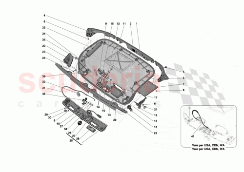 Part Diagram for Ferrari 000997394