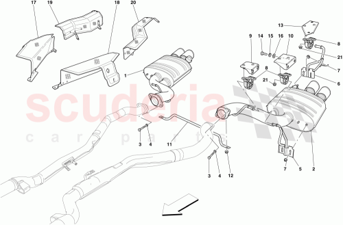 Part Diagram for Ferrari 220195