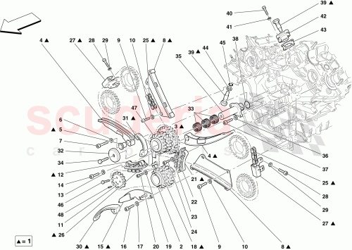 Part Diagram for Ferrari 227197