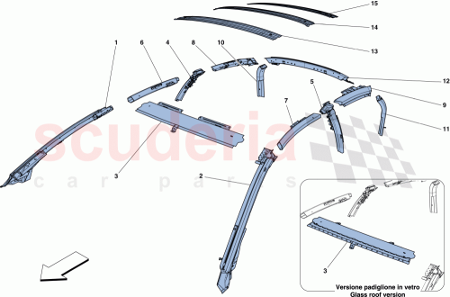 Part Diagram for Ferrari 84033000
