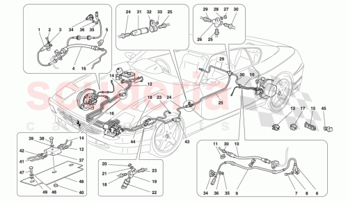 Part Diagram for Ferrari 157908