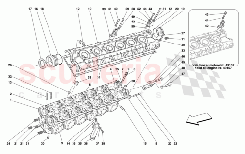 Part Diagram for Ferrari 140753