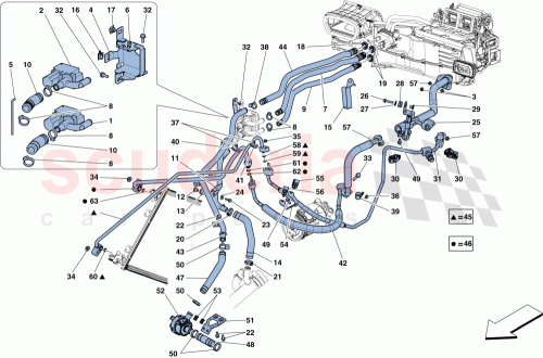 Part Diagram for Ferrari 11342584