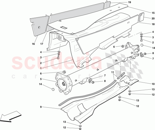 Part Diagram for Ferrari 80987400