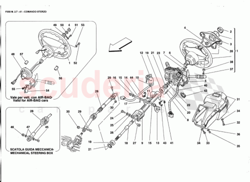Part Diagram for Ferrari 157543