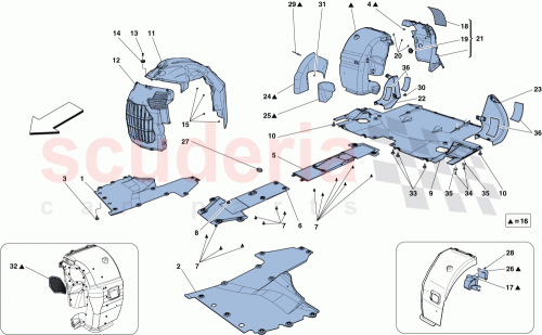 Part Diagram for Ferrari 84047300