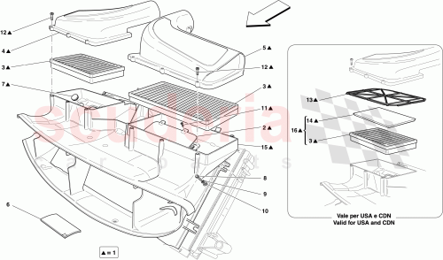 Part Diagram for Ferrari 223039