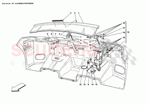 Part Diagram for Ferrari 67658600