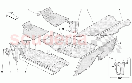 Part Diagram for Ferrari 653804
