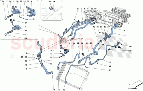 Part Diagram for Ferrari 334538
