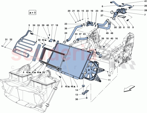 Part Diagram for Ferrari 305196