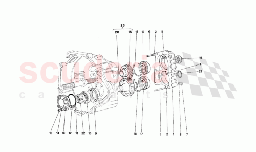 Part Diagram for Ferrari 70000626