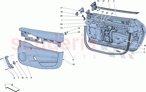 Part Diagram for Ferrari 85759812