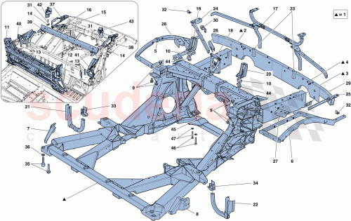 Part Diagram for Ferrari 86627400