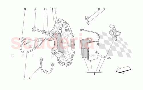 Part Diagram for Ferrari 186232