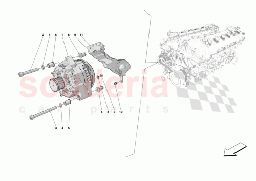 Part Diagram for Ferrari 000258137