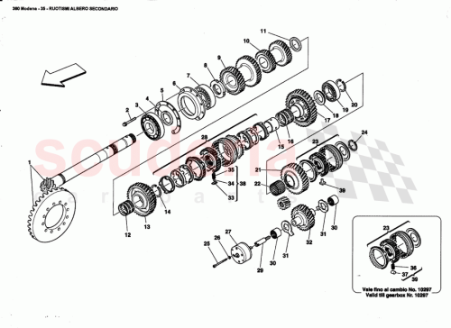 Part Diagram for Ferrari 201140