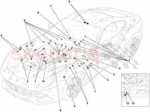 Part Diagram for Ferrari 278938