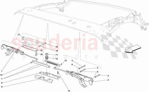 Part Diagram for Ferrari 66681100