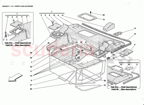 Part Diagram for Ferrari 65753300