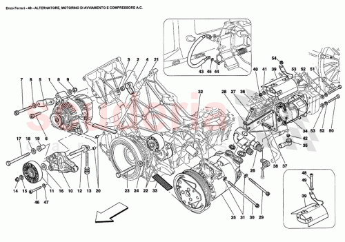 Part Diagram for Ferrari 244469