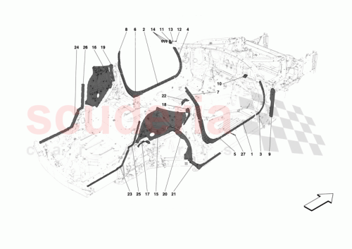 Part Diagram for Ferrari 774276