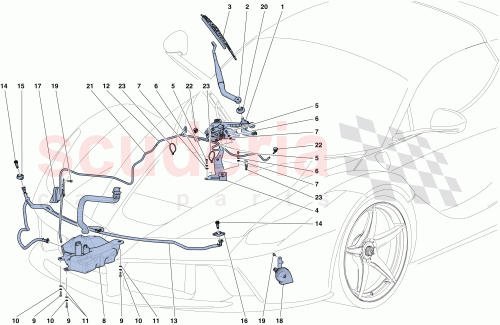 Part Diagram for Ferrari 256357