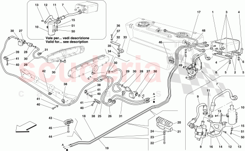 Part Diagram for Ferrari 190695