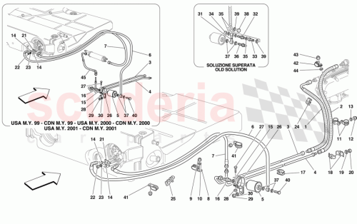 Part Diagram for Ferrari 179356