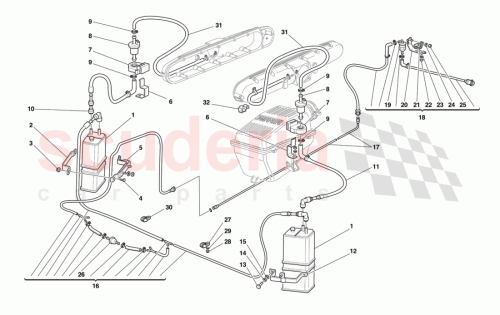 Part Diagram for Ferrari 169917