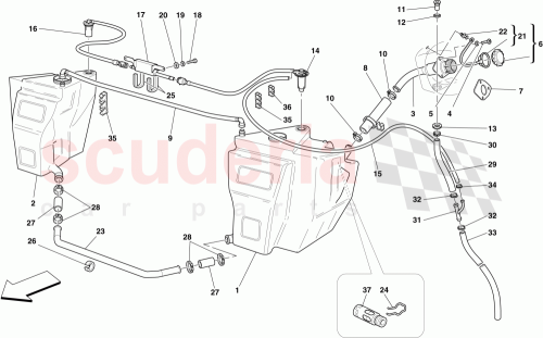 Part Diagram for Ferrari 231930