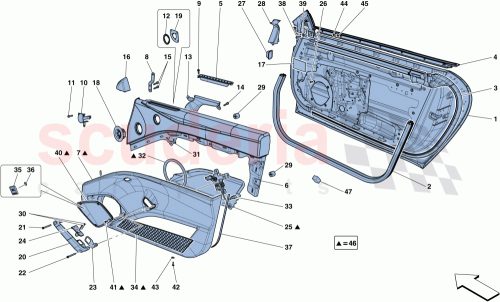 Part Diagram for Ferrari 83198200