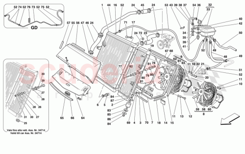 Part Diagram for Ferrari 165479