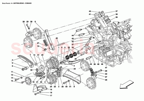 Part Diagram for Ferrari 181336