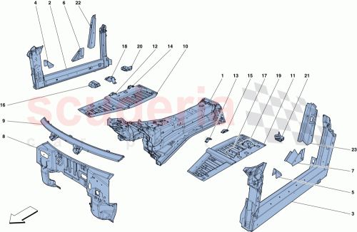 Part Diagram for Ferrari 270165