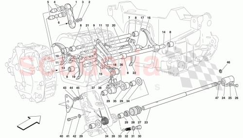 Part Diagram for Ferrari 156665