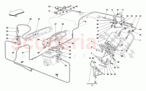 Part Diagram for Ferrari 182061