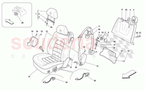 Part Diagram for Ferrari 654817