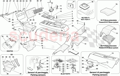 Part Diagram for Ferrari 82099400