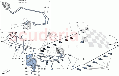 Part Diagram for Ferrari 309455