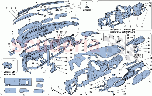 Part Diagram for Ferrari 84709100