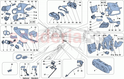 Part Diagram for Ferrari 82763800